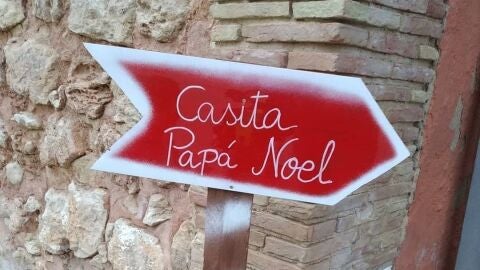 Casita de Pap&aacute; Noel en Santa Pola