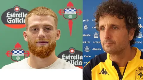 Carlos Vicente e Imanol Idiakez Uno deja el Racing, el otro sigue en el Dépor