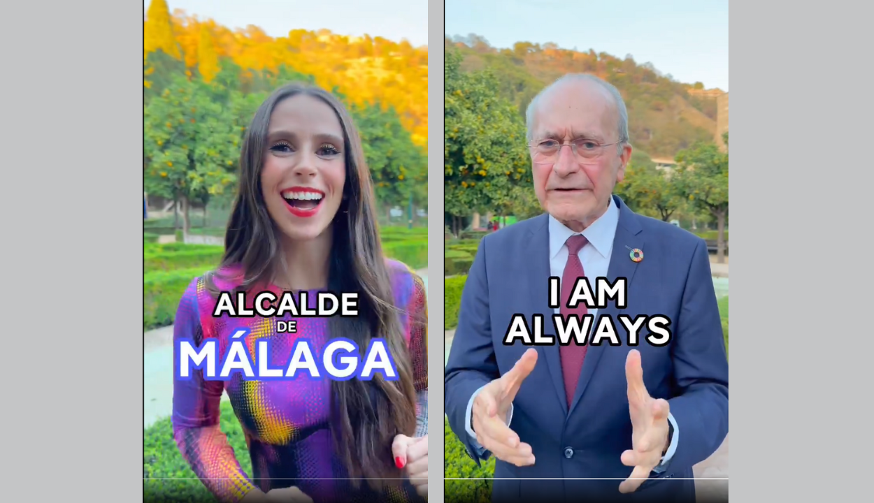 El alcalde de Málaga se une a Maria Speaks English para dar a conocer el vocabulario malagueño El alcalde de Málaga se une a Maria Speaks English para dar a conocer el vocabulario malagueño