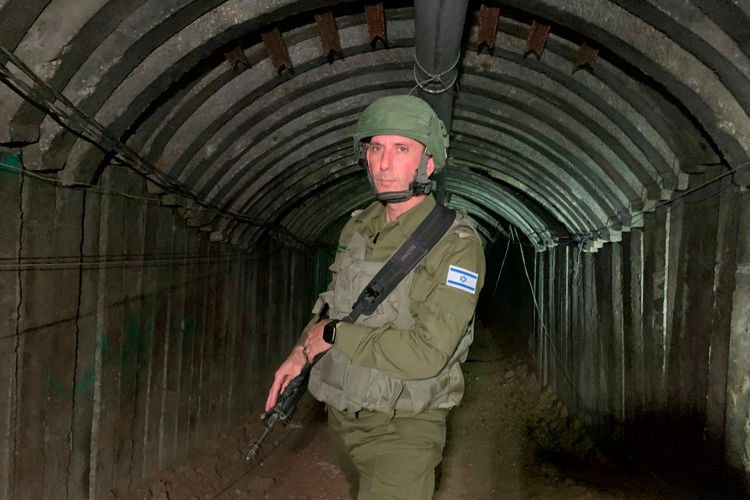 Israel descubre el mayor túnel de Hamás hallado hasta el momento Israel descubre el mayor túnel de Hamás hallado hasta el momento