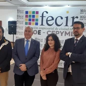 Carlos Marín junto a miembros de la junta directiva de FECIR Carlos Marín junto a miembros de la junta directiva de FECIR