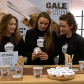 Una galleta que se come 'a cucharadas' gana la XI edición del concurso de alimentos innovadores Una galleta que se come 'a cucharadas' gana la XI edición del concurso de alimentos innovadores