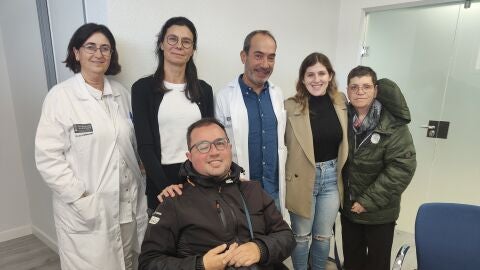 Reuni&oacute;n de AERBECO con el gerente del Departamento 16, Pascual Pastor