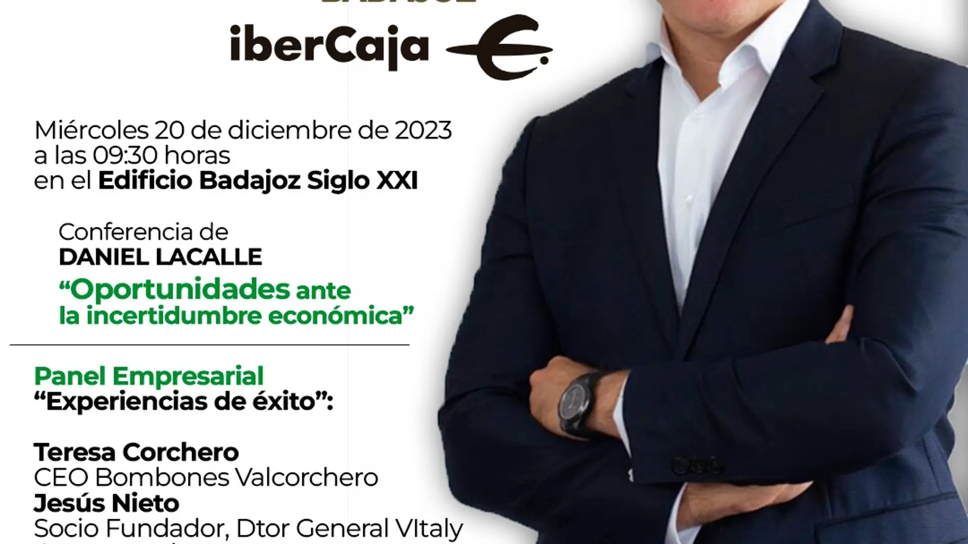 Más de cien empresarios y representantes del sector económico en Extremadura se darán cita este miércoles en el Edificio Siglo XXI de Badajoz
