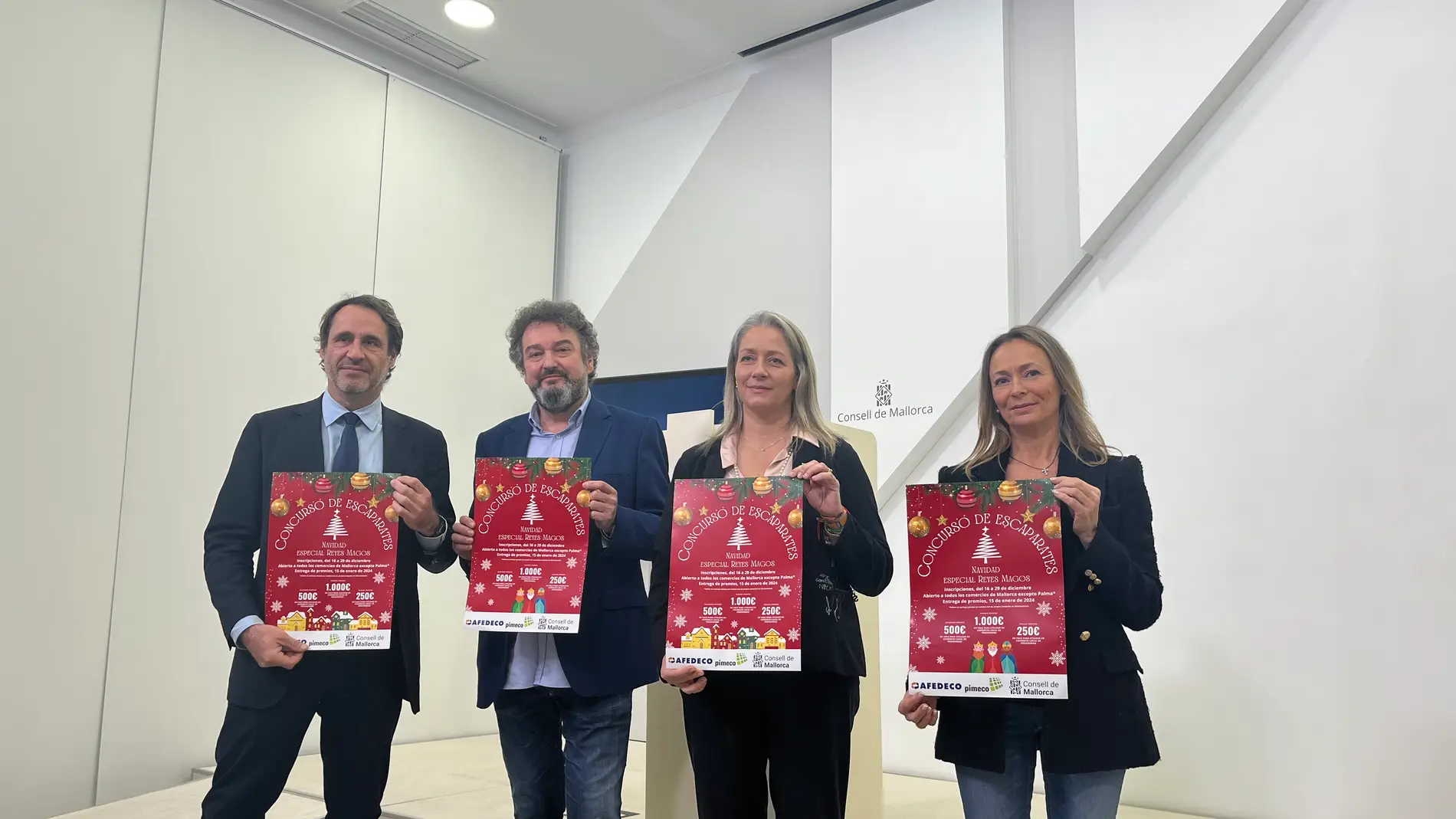 El Consell y las patronales impulsan premios para los mejores escaparates navideños en Mallorca.