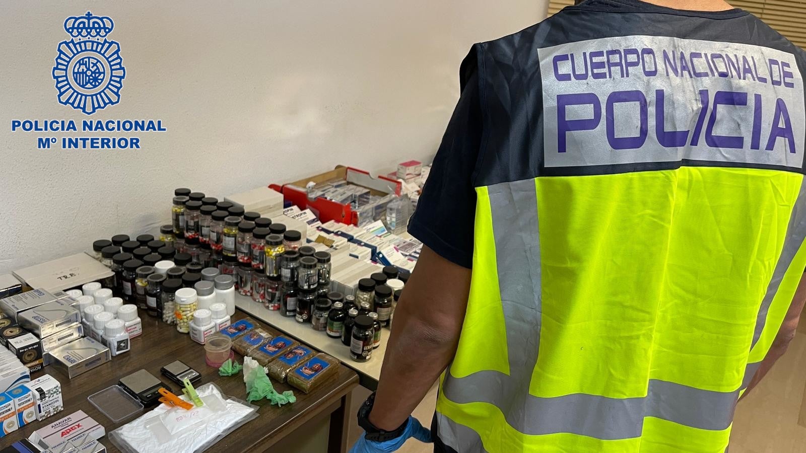 En Alicante la Policía Nacional impide la venta ilegal de gran cantidad de sustancias anabólicas y estupefacientes En Alicante la Policía Nacional impide la venta ilegal de gran cantidad de sustancias anabólicas y estupefacientes