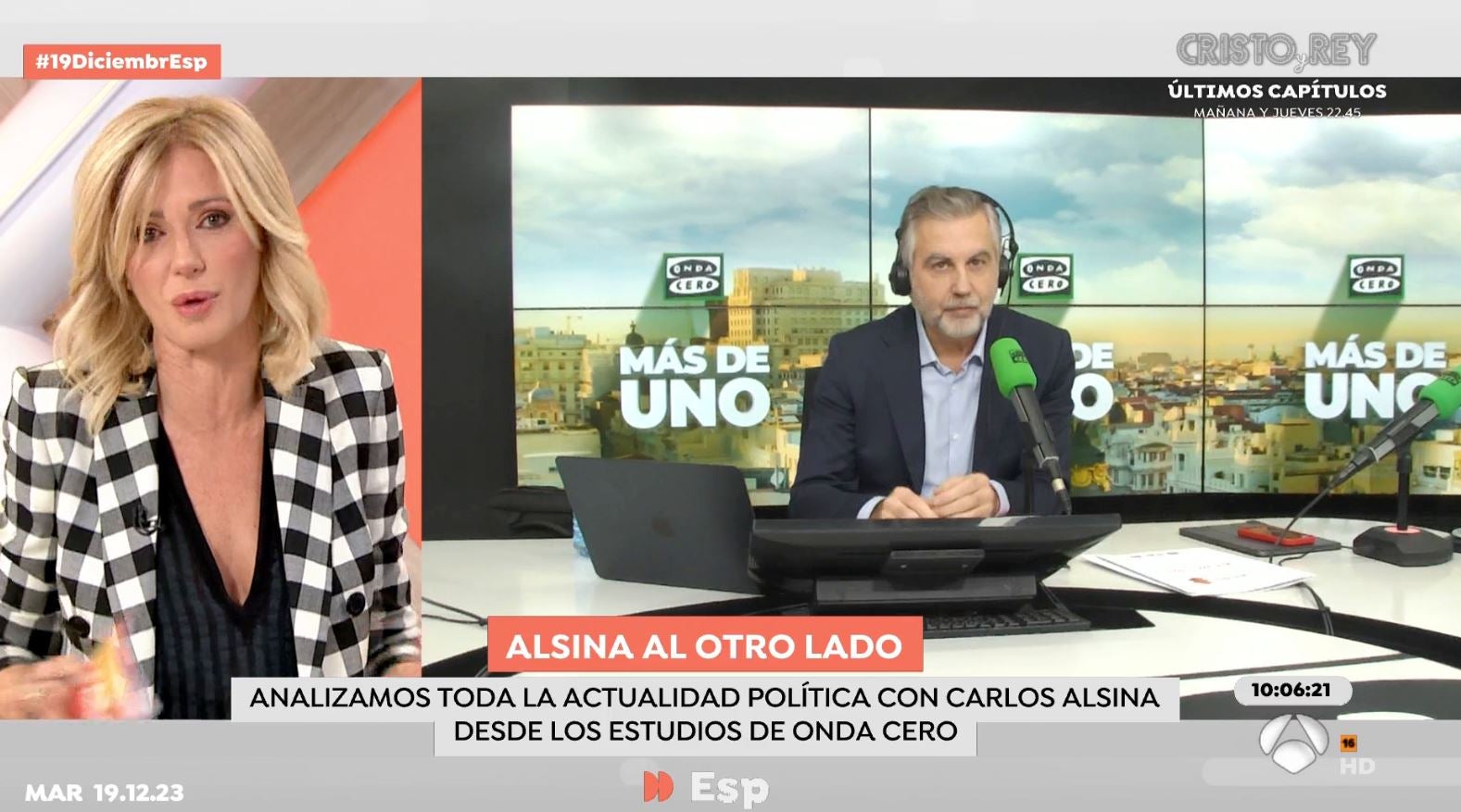 Carlos Alsina: "El problema entre Sánchez y Feijóo es la desconfianza absoluta" Carlos Alsina: "El problema entre Sánchez y Feijóo es la desconfianza absoluta"
