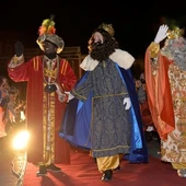 Imagen de archivo de los Reyes Magos en Vila-real. Imagen de archivo de los Reyes Magos en Vila-real.