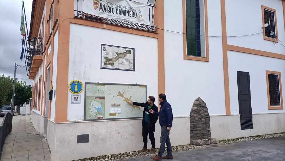Corteconcepción es conocido como el pueblo caminero. Corteconcepción es conocido como el pueblo caminero.