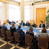 La comisión bilateral se ha reunido en la sede del Gobierno de Aragón