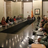 Imatge de la cimera política per abordar els resultats de PISA Imatge de la cimera política per abordar els resultats de PISA
