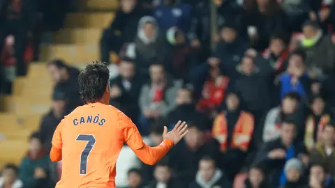 Sergi Canós: "El gol estará en mi corazón mucho tiempo" Sergi Canós: "El gol estará en mi corazón mucho tiempo"