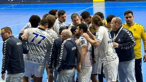 Una imagen del partido