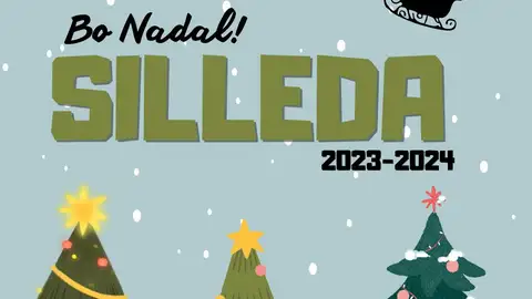 Cartel das festas de nadal de Silleda Silleda organiza máis de 40 actividades este Nadal