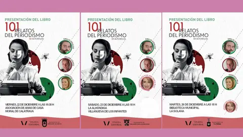 Presentaciones "101 Relatos del Periodismo" Presentaciones "101 Relatos del Periodismo"
