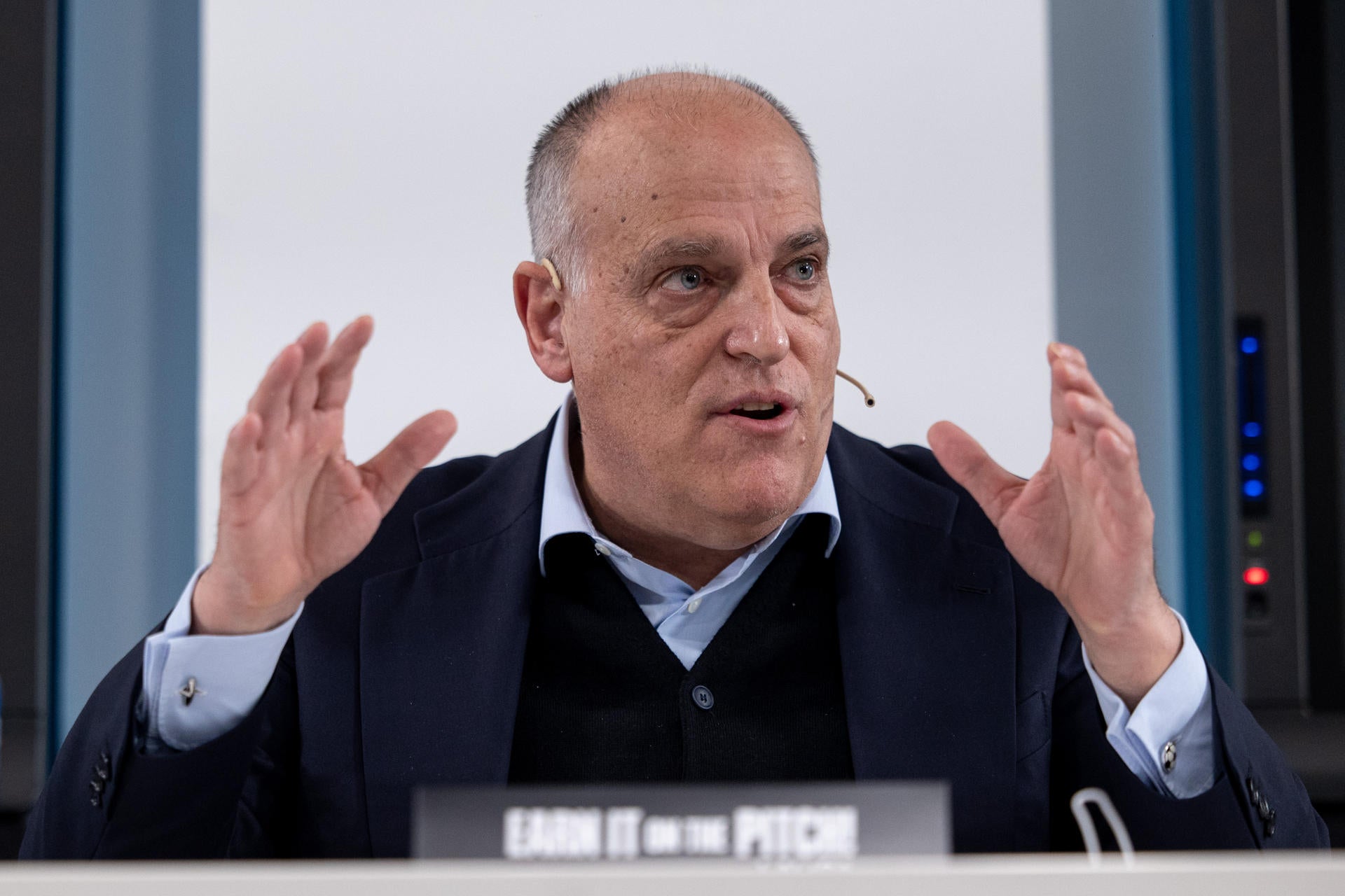El TAD abre expediente a Javier Tebas a raíz de una denuncia del Real Madrid El TAD abre expediente a Javier Tebas a raíz de una denuncia del Real Madrid