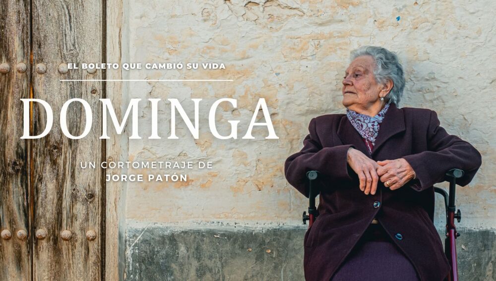 Cartel "Dominga, el boleto que cambió su vida"