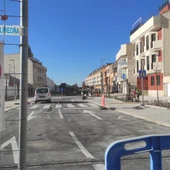 Tramos en obras Avenida 1º Julio Tramos en obras Avenida 1º Julio