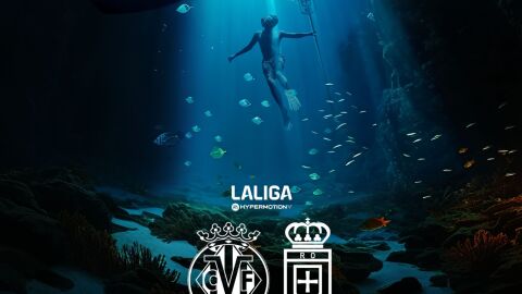 Cartel del partido Villarreal B-Real Oviedo
