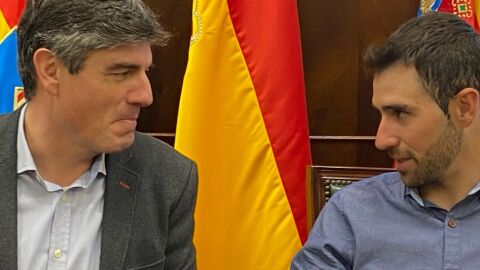 Felipe Orts (dereha) y Marcos Zaragoza (Izquierda)