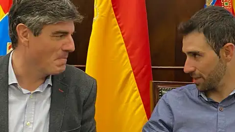 Felipe Orts (dereha) y Marcos Zaragoza (Izquierda) Felipe Orts (dereha) y Marcos Zaragoza (Izquierda)