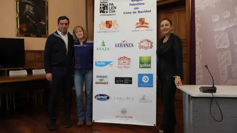 Empresarios y Ayuntamiento de Palencia suman fuerzas para que 130 personas sin recursos cenen en Navidad .