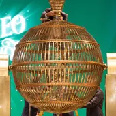 Bombo del sorteo de Lotería Nacional Bombo del sorteo de Lotería Nacional