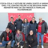 300 menús para familias vulnerables en Segovia 