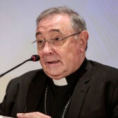 El obispo de León, Luis Ángel de las Heras