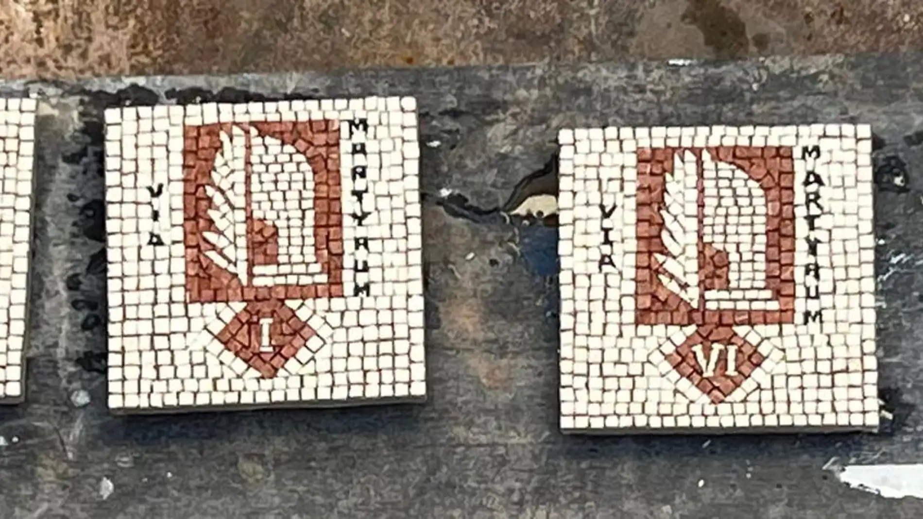 Unos mosaicos señalizarán Via Martyrum de Santa Eulalia