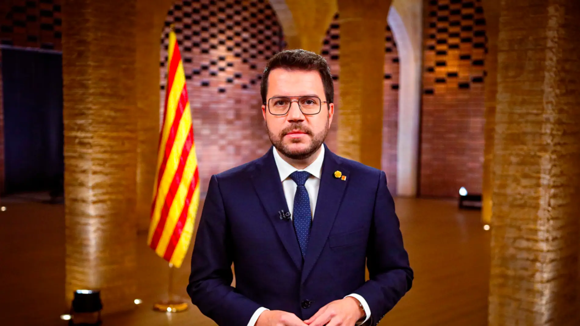 Aragonès reitera su objetivo de negociar con el Estado la celebración de un referéndum de independencia