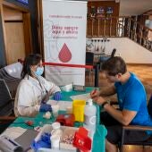 Jornada de donación de sangre celebrada en junio de este 2023 en el Real Club Náutico de Torrevieja con enorme éxito