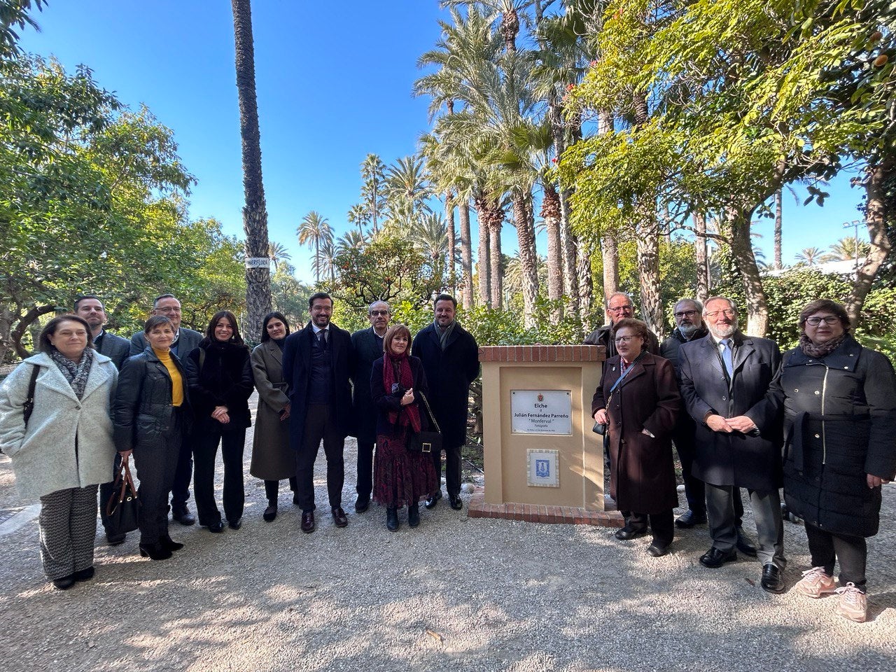 Elche dedica un espacio en el Parque Municipal a la figura del fotógrafo Julián Fernández Parreño, Monferval Elche dedica un espacio en el Parque Municipal a la figura del fotógrafo Julián Fernández Parreño, Monferval