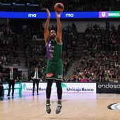 Will Thomas, jugador de Unicaja Will Thomas, jugador de Unicaja