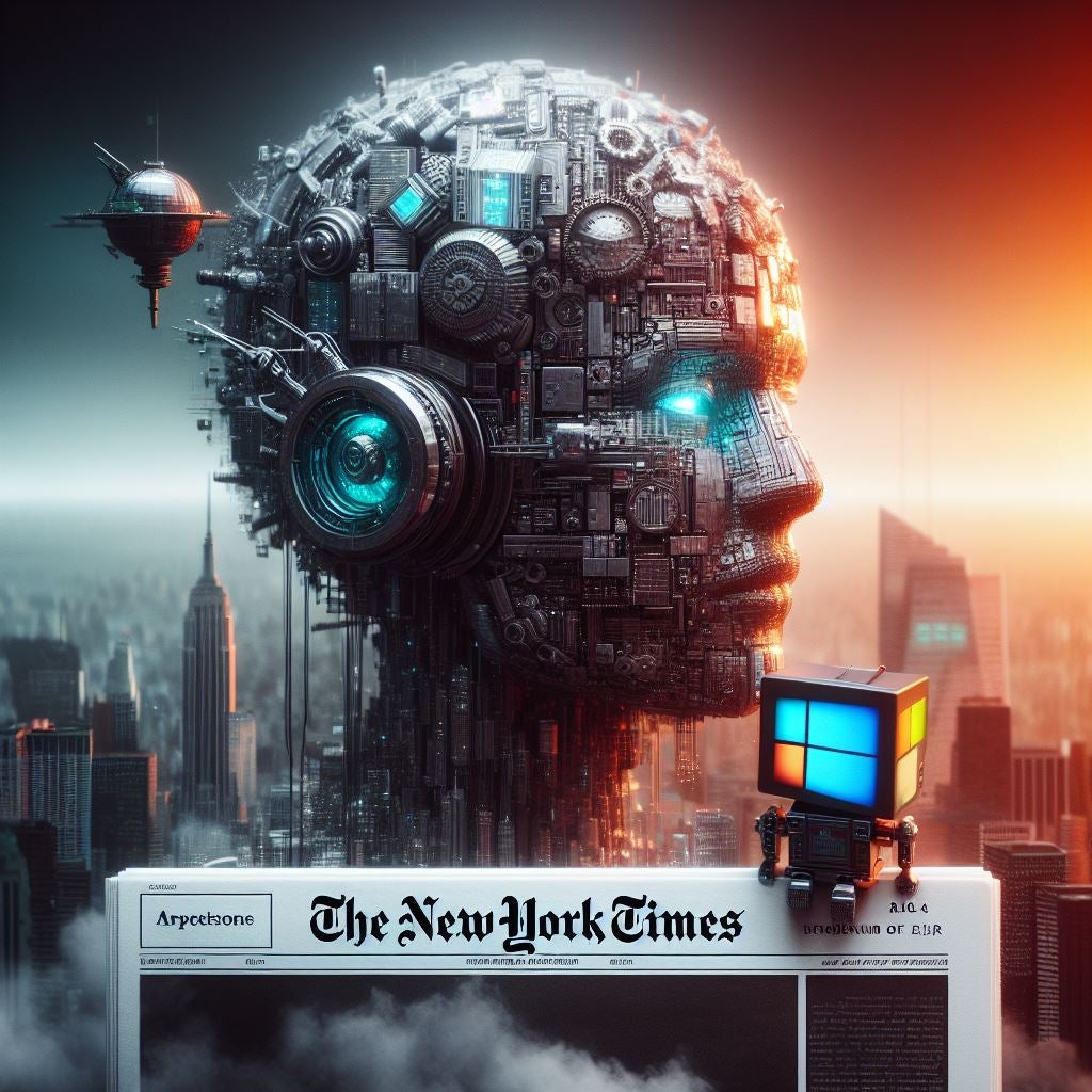 'The New York Times' demanda a OpenAI y Microsoft por usar trabajos protegidos por derechos de autor 'The New York Times' demanda a OpenAI y Microsoft por usar trabajos protegidos por derechos de autor