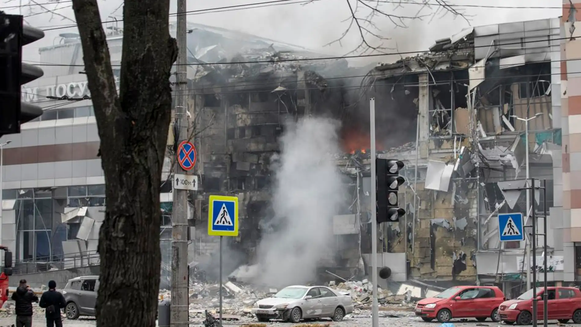 Ucrania registra oleada de ataques rusos con drones y misiles con al menos nueve muertos