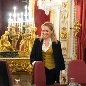La presidenta de la Diputación, Almudena Martínez La presidenta de la Diputación, Almudena Martínez