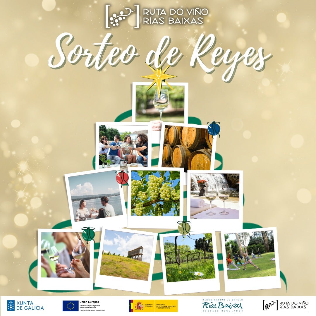 La Ruta del Vino Rías Baixas sortea enoturismo en sus redes La Ruta del Vino Rías Baixas sortea enoturismo en sus redes