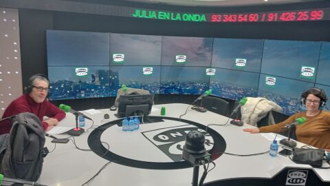 M&aacute;ximo Pradera y Noelia Ad&aacute;nez 