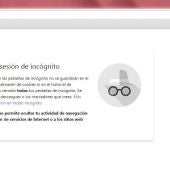 Navegación privada en Google Chrome. Foto de ARCHIVO.