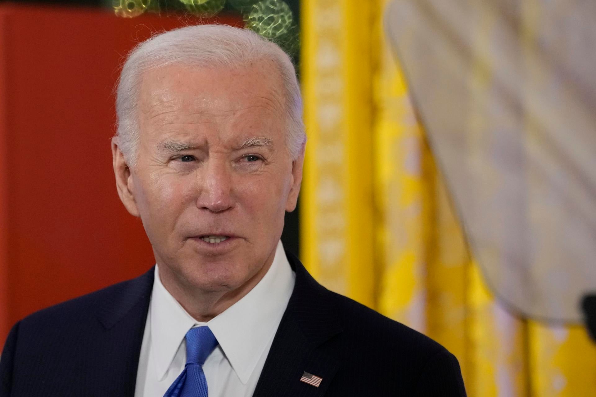Biden acusa a Putin de querer "aniquilar" a Ucrania tras la ola de bombardeos rusos Biden acusa a Putin de querer "aniquilar" a Ucrania tras la ola de bombardeos rusos