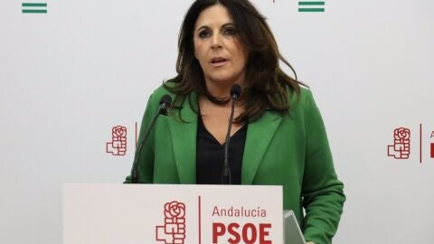 La portavoz socialista en el parlamento andaluz, &Aacute;ngeles F&eacute;rriz