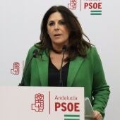 La portavoz socialista en el parlamento andaluz, Ángeles Férriz