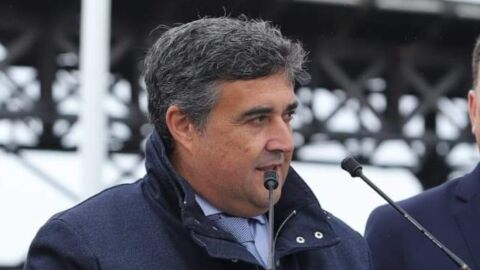 El delegado del Gobierno de la Junta de Andalucía en Huelva, José Manuel Correa, en un acto público celebrado en la capital onubense.