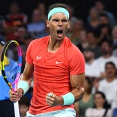 Nadal regresa con una victoria contundente Nadal regresa con una victoria contundente