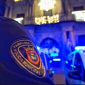 Policía Municipal de Pamplona en Navidad
