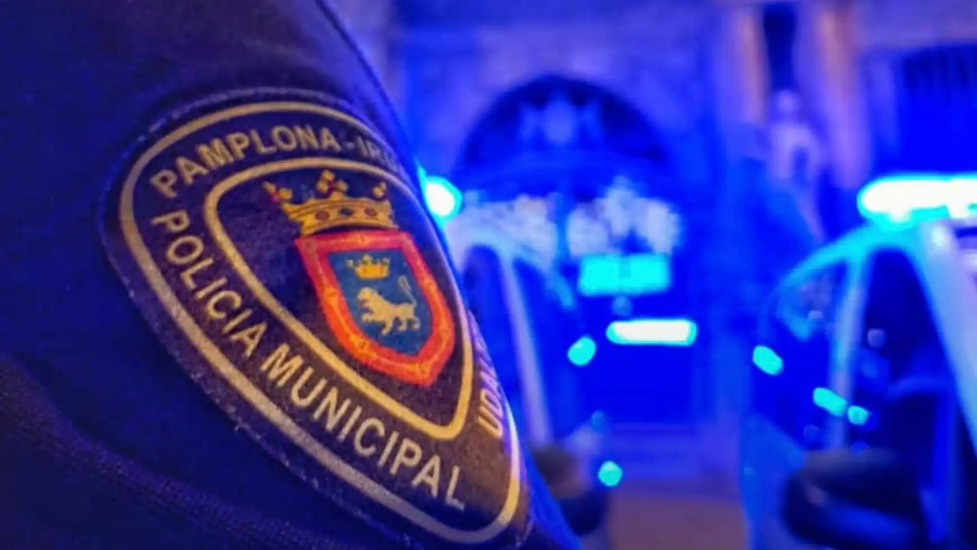 Policía Municipal de Pamplona en Navidad