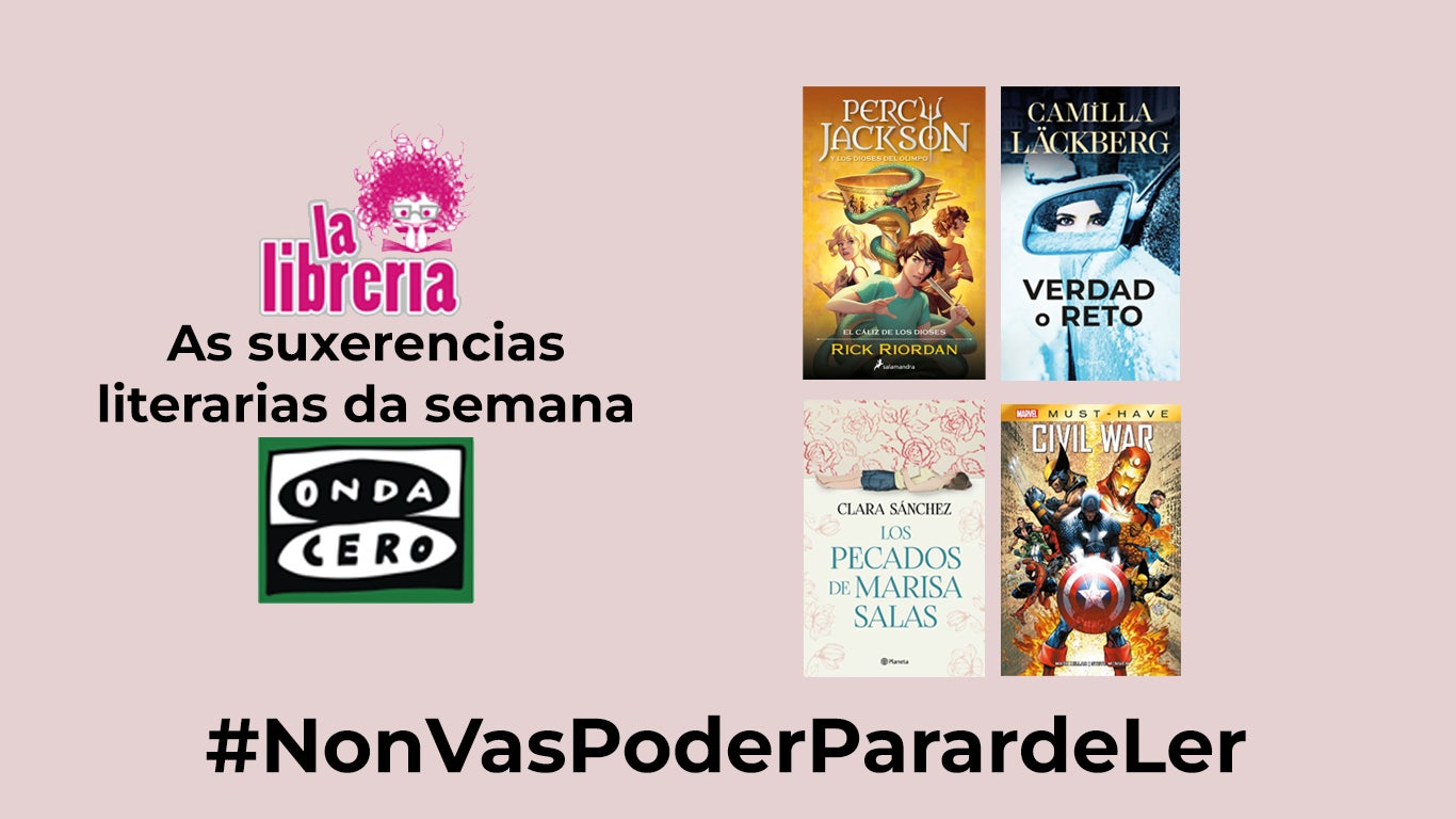 As suxerencias literarias semanales con La Librería CyC As suxerencias literarias semanales con La Librería CyC