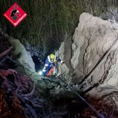 Rescate en el río Amadorio Rescate en el río Amadorio