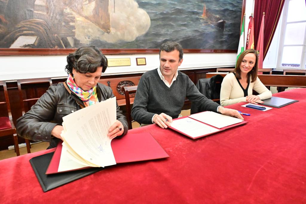 El Ayuntamiento de Cádiz firma un convenio con Agamama para un programa de empleo El Ayuntamiento de Cádiz firma un convenio con Agamama para un programa de empleo